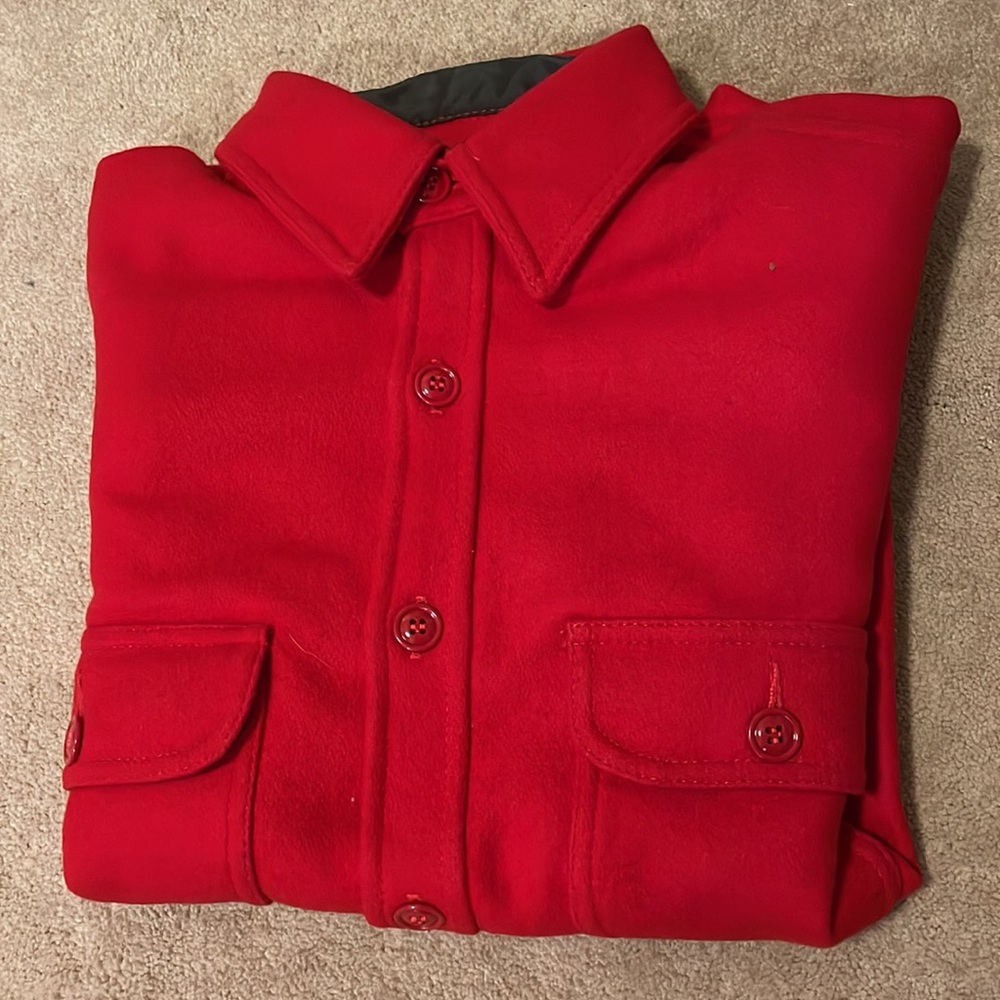 Johnson Woolen Mills - Long Tail Button Down Shirt Men’s Size L